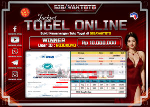 Sibayaktoto Bukti Pembayaran Togel Online 4d Terpercaya